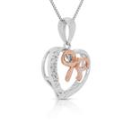 Zonder Minimumprijs - Ketting met hanger - 10 kt. Roségoud,
