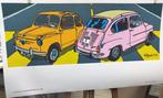 Tony Polonio - Fiat & Seat 600 in Abey Road 1960´s - Pop Art