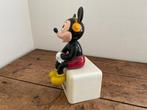 Plastok - Beeldje - Vintage Disney Mickey Mouse plastic, Verzamelen, Disney, Nieuw