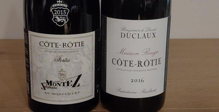 Côte Rôtie Maison rouge 2016 Duclaux & Fortis 2015 Dom., Collections, Vins