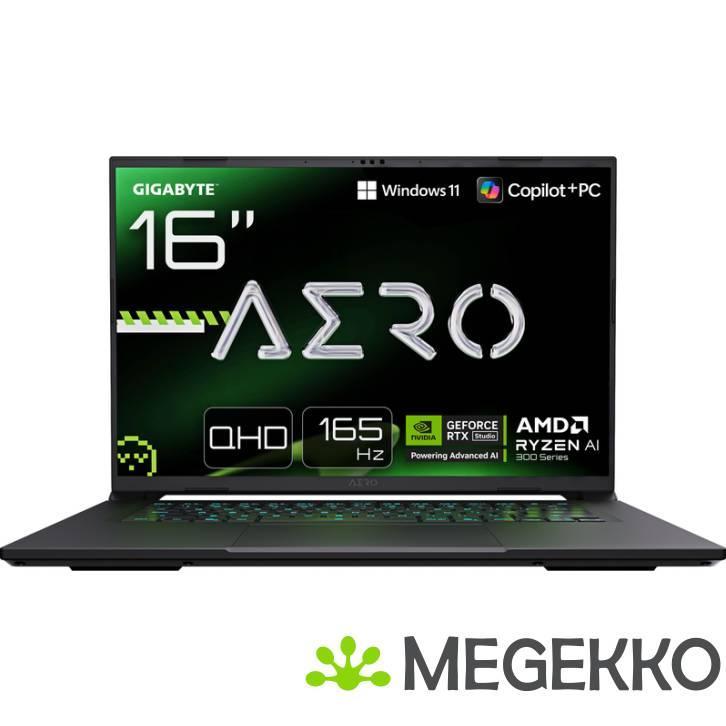 Gigabyte Aero X16 16  Ryzen AI 7 RTX 5060 Gaming, Computers en Software, Overige Computers en Software, Nieuw, Verzenden