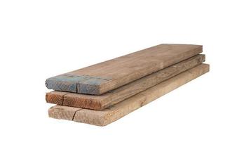 GEBRUIKT STEIGERHOUT | 30mm | 13mm | Geschuurd | Gedoubleerd beschikbaar voor biedingen