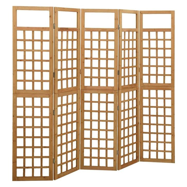 Vurenhout Trellis 180cm hoog | OP = OP | 40% Voordeel, Tuin en Terras, Terrasdelen en Vlonders, Nieuw, Hout, Verzenden