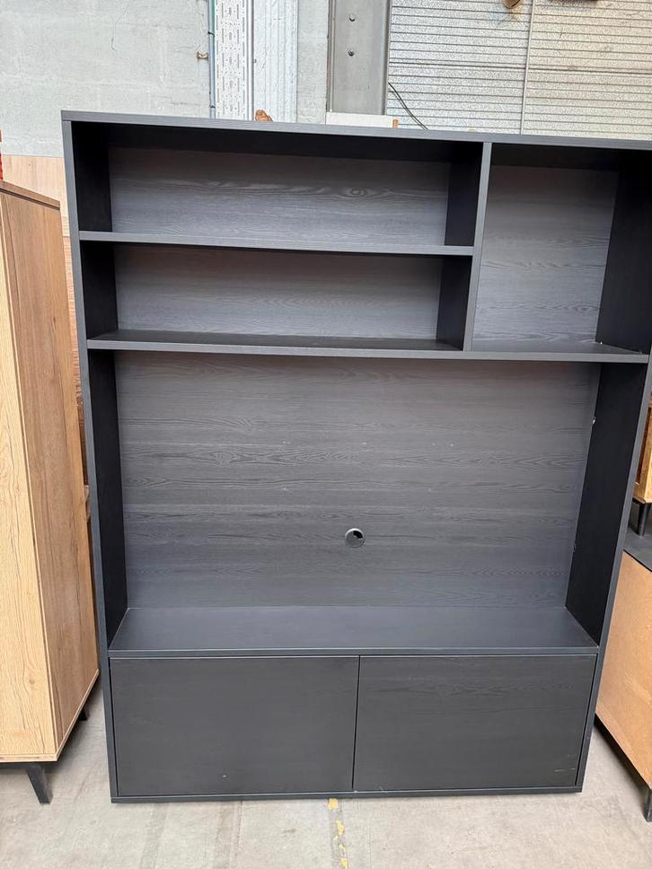 Tv-meubel, noir, Huis en Inrichting, Kasten |Televisiemeubels, Nieuw, Overige materialen