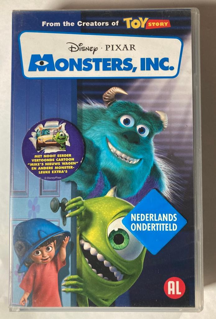 MONSTERS, INC. (VHS), Cd's en Dvd's, VHS | Film, Gebruikt
