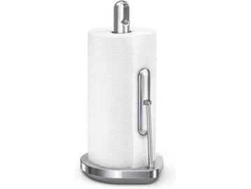 Simplehuman - Keukenrolhouder met klemarm - Zilver -, Huis en Inrichting, Verzenden, Zo goed als nieuw