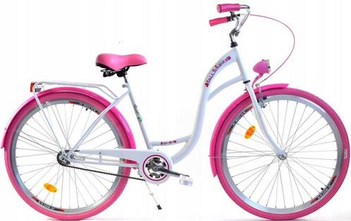 Sportieve 26 inch meisjesfiets met bagagedrager en spatbo..., Fietsen en Brommers, Fietsen | Meisjes, Handrem, 26 inch of meer