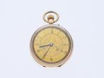 antique 375 pink gold pocket watch - No Reserve Price -