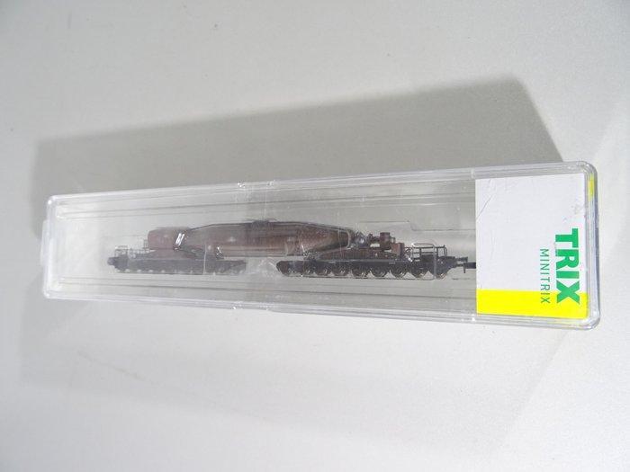 Minitrix N - 15553 - Treinset (1) - Torpedopfannenwagen, Hobby en Vrije tijd, Modeltreinen | N-Spoor