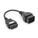 Renault 12-pins OBD1 naar 16-pins OBD2 Verloopkabel – Vracht, Verzenden, Nieuw