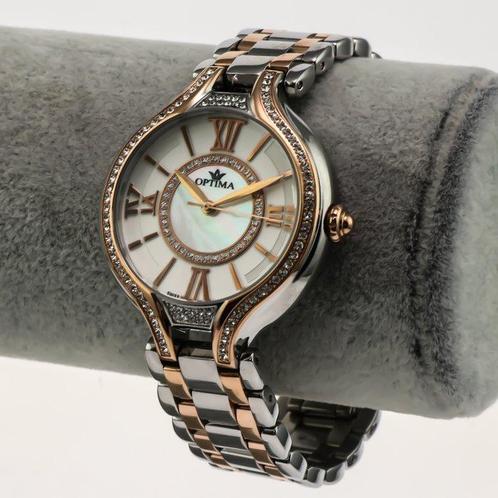 Optima - Swiss Watch - OSL345-SR-S-7 - Sans Prix de Réserve, Handtassen en Accessoires, Horloges | Heren