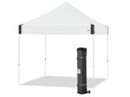 Veiling - E-Z UP easy-up tent 3x3m Wit, Tuin en Terras, Nieuw