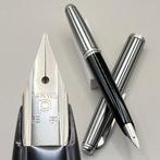 Platinum - Short (etched black stripes) - 14K gold nib (F) -, Verzamelen, Nieuw