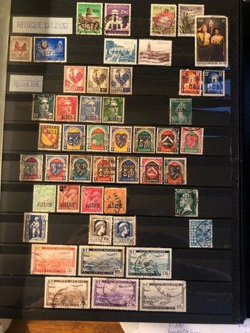 Afrique 1920/1970 - lots de timbres divers pays dafrique, Postzegels en Munten, Gestempeld