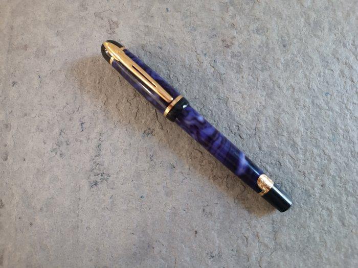 Waterman - Pluma Waterman Phileas jaspeada en resina azul -, Verzamelen, Pennenverzamelingen