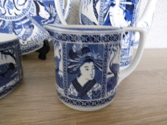 Societe Ceramique Maestricht - Koffie- en theeservies (4) -, Antiek en Kunst, Antiek | Glaswerk en Kristal