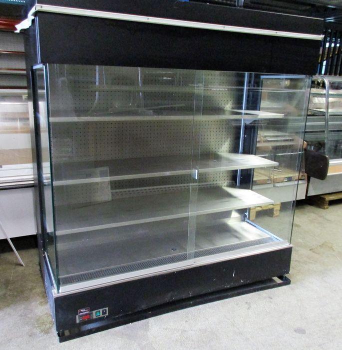 Wandkoeling, Opzetkoeling met 2 glazen schuifdeuren 156cm,, Electroménager, Réfrigérateurs & Frigos