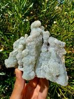 Verbazingwekkende Koraal Chalcedoon Kristal op matrix -, Verzamelen, Mineralen en Fossielen