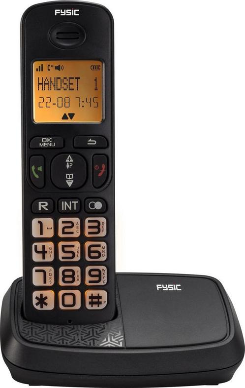 Fysic FX-5500 Big button Dect Telefoon - Knipperende display, Huis en Inrichting, Woonaccessoires | Overige, Verzenden