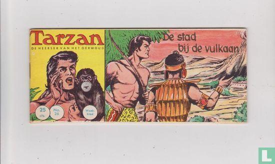 Tarzan - De stad bij de vulkaan - 1962, Boeken, Stripverhalen, Zo goed als nieuw, Eén stripboek, Verzenden