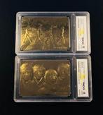 The Beatles - Lot of 2 - Original Gold Cards (23K) - Graded, Collections, Collections Autre