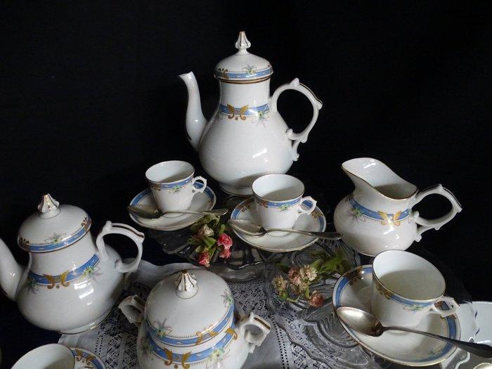 Porcelaine de Paris - Koffieservies (24) - Porselein, Antiek en Kunst, Antiek | Meubels | Tafels