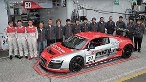 Ebbro 1:43 - Voiture de course miniature - AUDI R8 LMS #21, Hobby en Vrije tijd, Modelauto's | 1:5 tot 1:12
