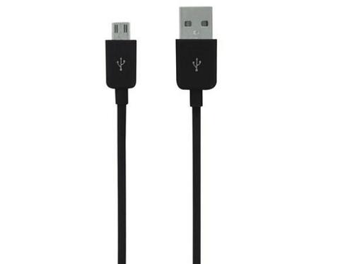 Veiling - Grixx Micro Usb Kabel 3M Zwart Nylon, Audio, Tv en Foto, Opladers, Nieuw