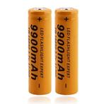 Oplaadbare Li-Ion 18650 batterijen 3,7V 9900mAH - Per 2, Audio, Tv en Foto, Fotografie | Accu's en Batterijen, Nieuw