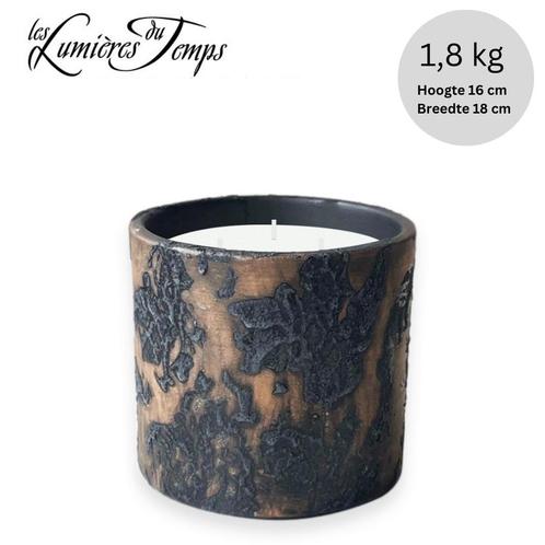 Geurkaars Lisboa Ambre Noire - 1,8 kg - Les Lumières du, Sport en Fitness, Gezondheidsproducten en Wellness, Ophalen of Verzenden