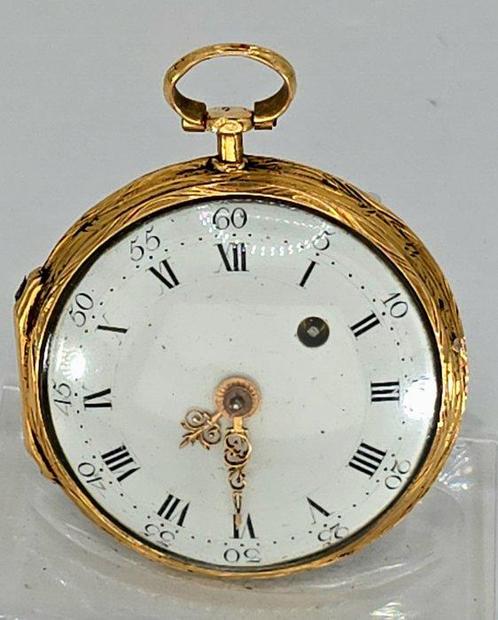 Prince a Paris - 18kt. Lepine Punkspindeluhr - meisterliche, Handtassen en Accessoires, Horloges | Heren