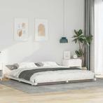 vidaXL Bedframe Wit 180 x 210 cm Massief grenenhout, Huis en Inrichting, Slaapkamer | Bedden, Verzenden, Nieuw