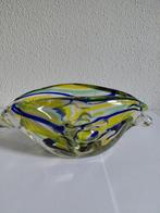 Schaal - Glas - Glazen schaal, Antiek en Kunst