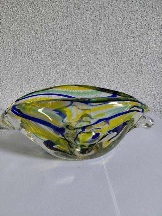 Schaal - Glas - Glazen schaal, Antiek en Kunst, Curiosa en Brocante