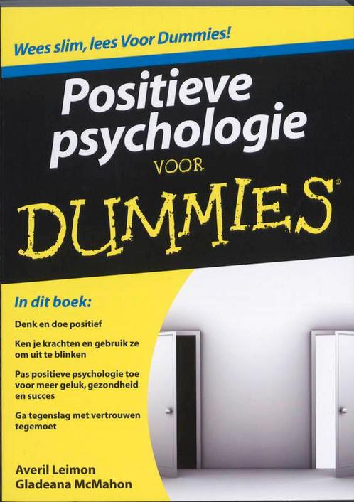 Positieve psychologie voor Dummies / Voor Dummies, Boeken, Psychologie, Zo goed als nieuw, Verzenden