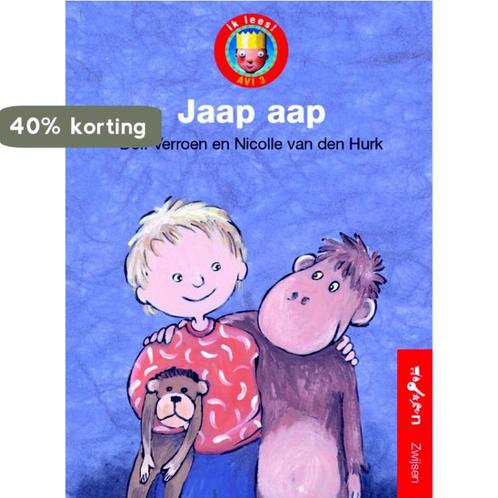 Jaap aap / Ik lees! / AVI 3 9789027675293 D. Verroen, Boeken, Overige Boeken, Gelezen, Verzenden