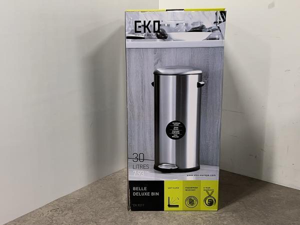 Veiling - EKO prullenbak Belle Deluxe EK9217 30L, Huis en Inrichting, Woonaccessoires | Prullenbakken, Gebruikt