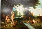 Pieter Brueghel il Giovane (1564-1636) - Paradiso terrestre, Antiek en Kunst