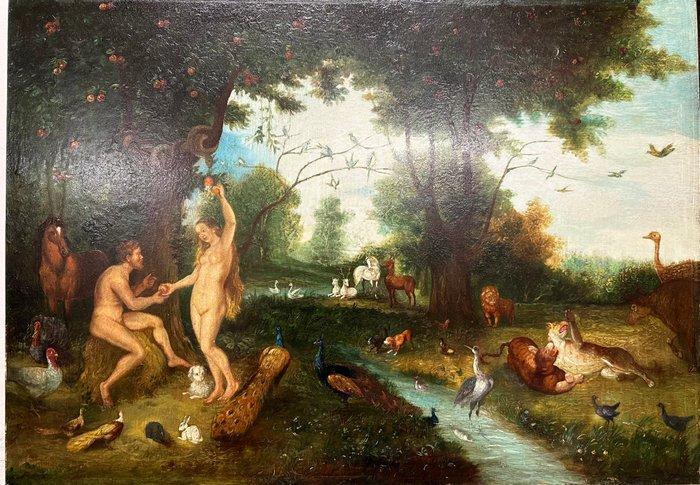 Pieter Brueghel il Giovane (1564-1636), Naar - Paradiso, Antiek en Kunst, Kunst | Schilderijen | Klassiek