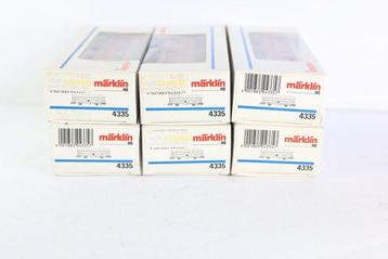 Märklin H0 - 4335 - Modeltrein personenwagen (5) - 6x beschikbaar voor biedingen