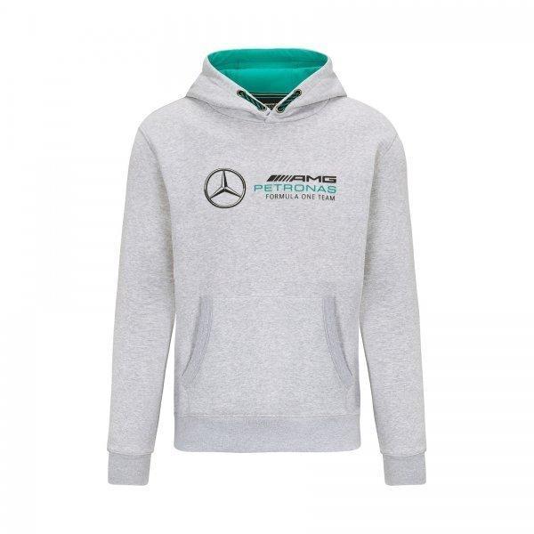 Mercedes Official MAPF1 FW Logo Hooded Sweat XS Grey 2023 -, Collections, Marques automobiles, Motos & Formules 1