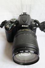 Nikon D5000 + Nikkor 18-105mm f3.5-5.6 G (DX) Digitale, Nieuw