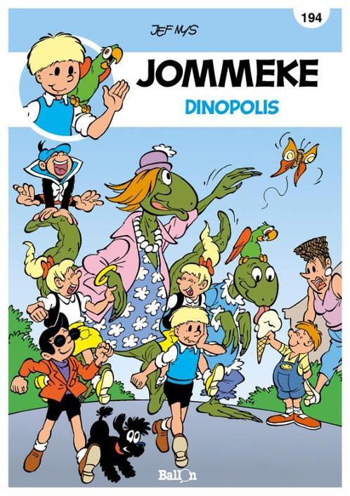 Jommeke strip - nieuwe look 194 - Dinopolis 9789462105690, Boeken, Stripverhalen, Zo goed als nieuw, Verzenden