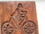 Moule - Cycliste Speculaasplank., Antiek en Kunst