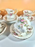 Royal Albert - Service à thé (10) - Os - Moss Rose (vers, Antiek en Kunst