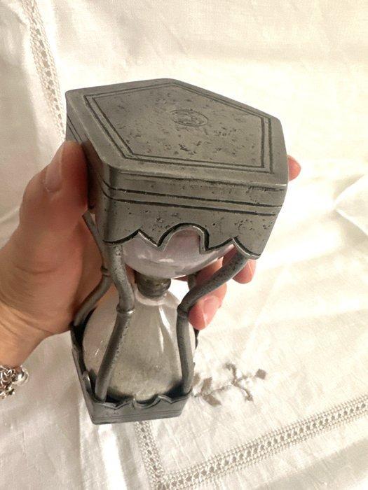 Zandloper - Tin, Glas - 1930-1940, Antiek en Kunst, Curiosa en Brocante