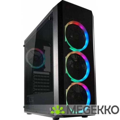 LC-Power Gaming 703B Midi-Toren Zwart, Computers en Software, Computerbehuizingen, Nieuw, Verzenden