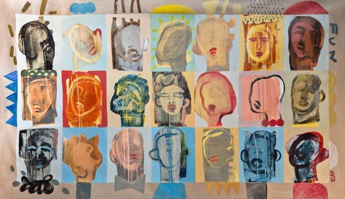 Kariko ono- Karina Antonczak - Heroes 19, Antiquités & Art, Art | Peinture | Moderne