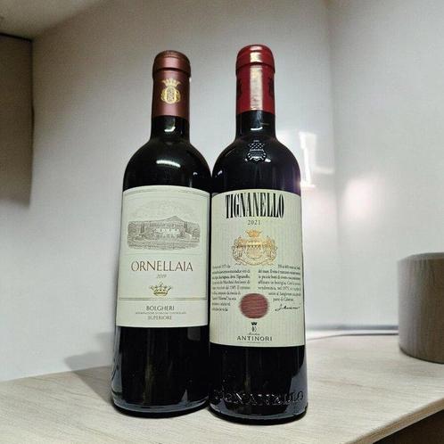 2019 Tenuta dellOrnellaia, Ornellaia & 2021 Marchesi, Verzamelen, Wijnen