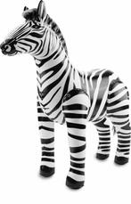 Opblaas Zebra 60cm, Hobby en Vrije tijd, Feestartikelen, Nieuw, Verzenden